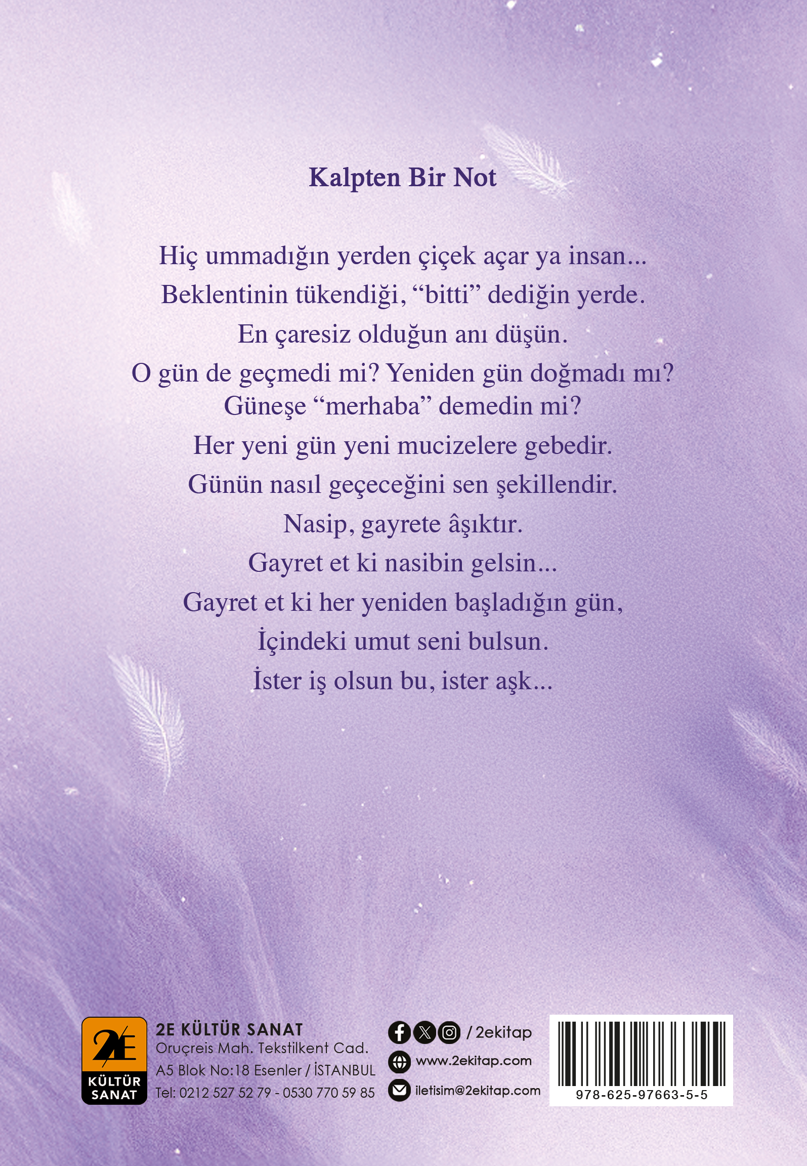 KENDİME SANA HAYATA