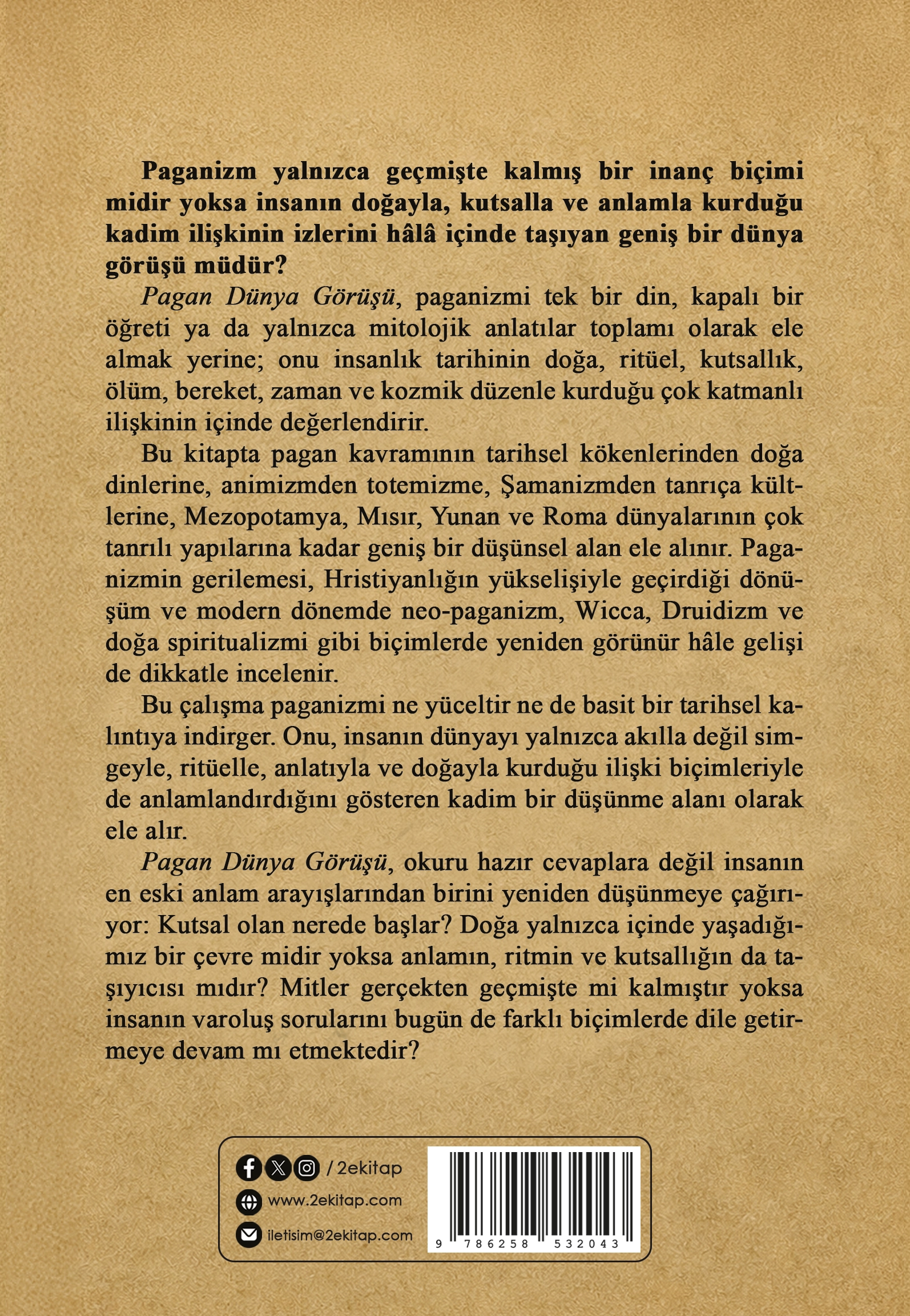 PAGAN DÜNYA GÖRÜŞÜ- Din mi, İnanç mı, Yaşam biçimi mi? 