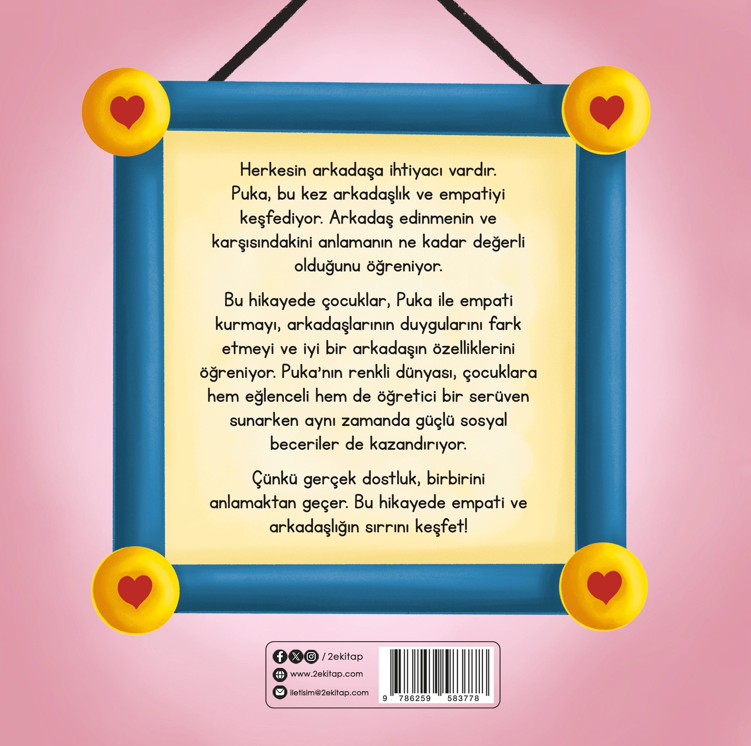 PUKA ARKADAŞ EDİNİYOR -Empati Becerilerini Geliştirme Hikayesi-